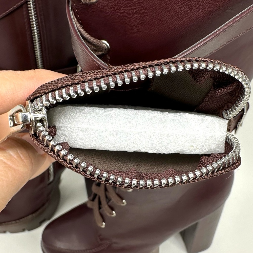 Fashion Nova I Don't Care Chocolate Heeled Booties - Picture 12 of 15